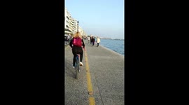 A nice and beauty day bike ride