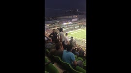 Fan fight drop kick football edition