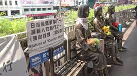 Statues of comfort women in Hong Kong
