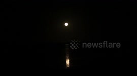 The staircase to the moon. A natural phenomenon that occurs in Broome Western Australia
