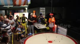 In remote Western Australia They Like To Race Crabs At The Bar!