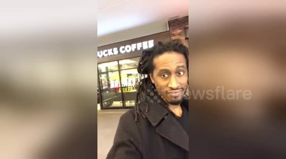 'I heard y'all were racist!' Black YouTuber tricks Starbucks into giving him free coffee