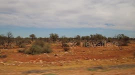 Red rock in the Western Australian Outback