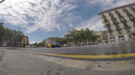 Taxi in Barcelona Go Pro