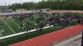 Memphis high-school students stage walkout to protest gun violence