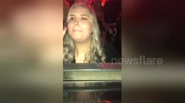 British clubber tries to order four sambucas from DJ booth