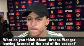 Alexis Sanchez praises Arsene Wenger