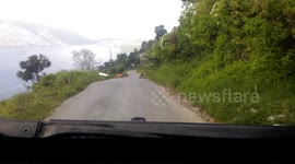 deadliest road near a lake