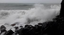 Wild weather hits Mt Maunganui