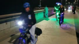 Venice Electric Light Parade Ride