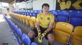 Teenage boy hoping to become the first ever professional footballer with cystic fibrosis
