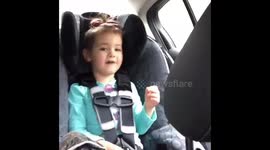 Little girl really needs to work on her “n” sounds...