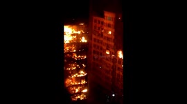 Incêndio devastador