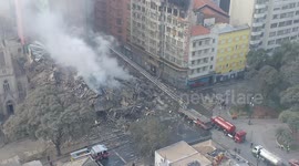 Trabalho incansável dia bombeiros