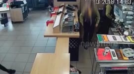 Knifeman storms into McDonalds and steals box of Monopoly stickers