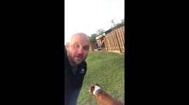 Donkey KISS-CAM fail!