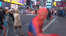 Time Square Spider-Man