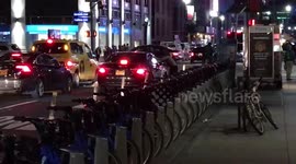 Crazy homeless man nyc