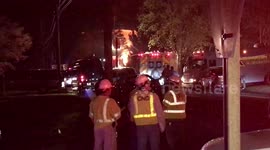 Man in NORTH HAVEN Connecticut blows up his home after holding his wife hostage - SWAT officers injured