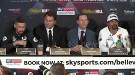 Bellew rips into Haye as tells him he needs to spend more on his acting lessons