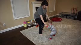 PREGNANT MOM DANCING CAUSES CONTRACTIONS!