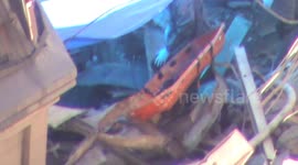 encontrado o corpo de vitima do desabamento