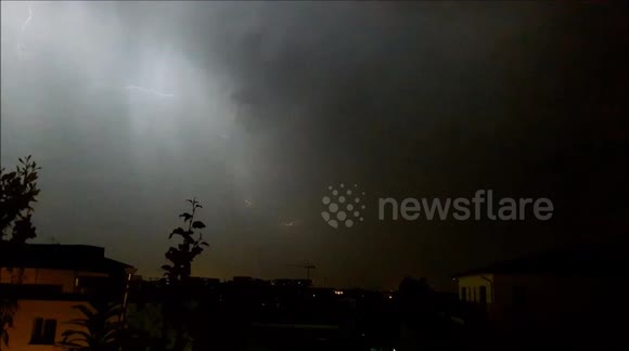 Thunderstorm may 7 2018 / Orage du 7 mai à Toulouse