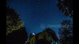 Eta Aquarids Meteor Shower Ashton-Under-Hill Worcestershire UK