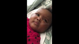 5 month old says “hello”