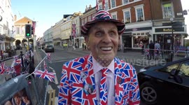Terry Hutt - royal superfan - talks about the royal wedding