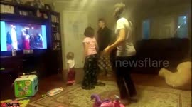 Couple who adopt six children after struggling to conceive celebrate miracle biological baby