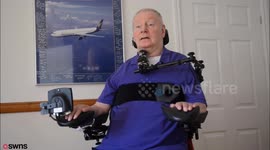 Former fighter pilot left paralysed following freak holiday accident due to take part in Great Manchester run