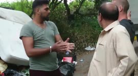 Heroic lads trap 'fly-tippers' by roadside for two hours until police arrive