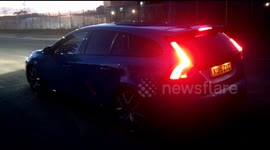 Volvo V60 Polestar 0-60mph Launch Control start