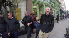 Roxie Nafous arrive at the Maddox Gallery