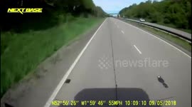 Impatient driver on the A50