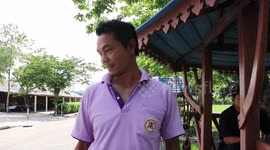 Snake caught in school field