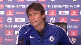 Conte jokes with journalists that Sunday is his last Chelsea game