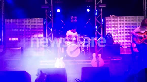 Daughter taking the stage at Bestival