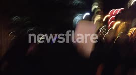 arriving at the bbc in Leeds