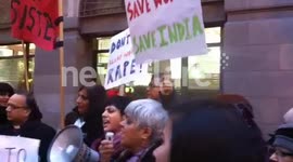 Peaceful Protest outside Indian high commission