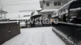 Snow in Japan 