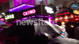 dragons performance near to Leicester Square