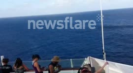 Passengers on Board The Carnival Triumph.