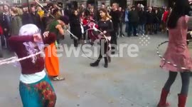 Annual Reclaim Love meetup in Piccadilly Circus, London 2013
