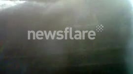 Plane crash in Sana'a, Yemen حادث تحطم الطائرة الحربية في صنعاء 