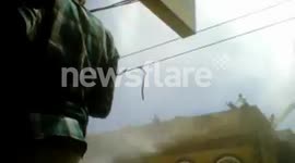 Plane crash in Sana'a, Yemen حادث تحطم الطائرة الحربية في صنعاء 