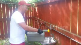 Karavaanarin mahankääntötemppu