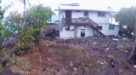 Aftermath of Tropical Storm Iselle