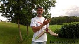 First Ever, Real Life Gale Boomerang